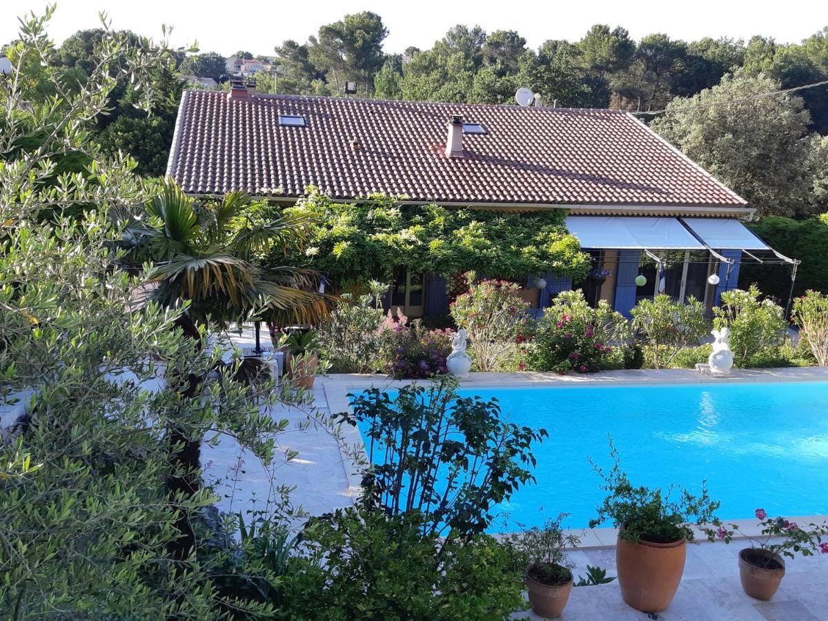 Villa La Licorne Piscine Privee, Jacuzzi, Massages, Tennis, Golf A 9Km Belcodene Buitenkant foto