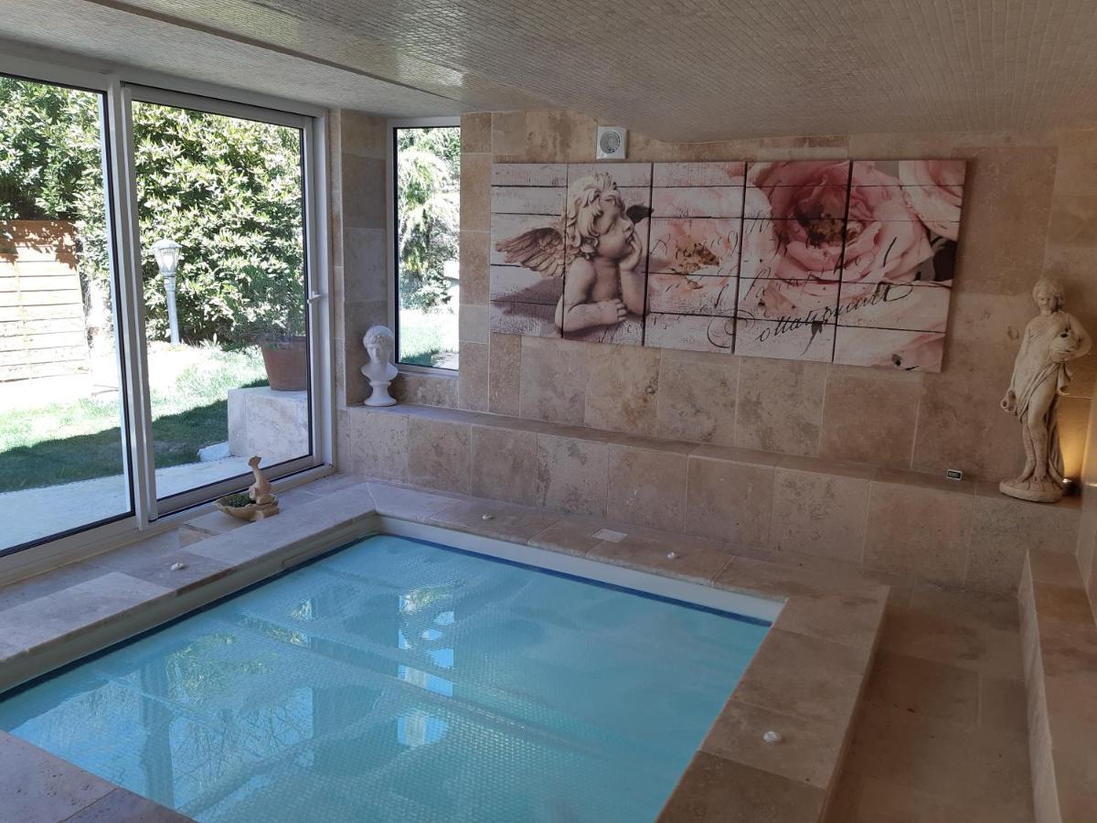 Villa La Licorne Piscine Privee, Jacuzzi, Massages, Tennis, Golf A 9Km Belcodene Buitenkant foto